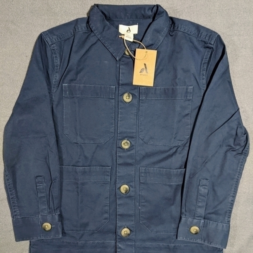 NWT Boys Amazon Aware utility cargo shirt size Size 6-7‎